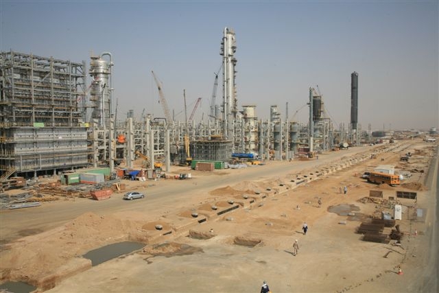 Plant construction of Petro Rabigh