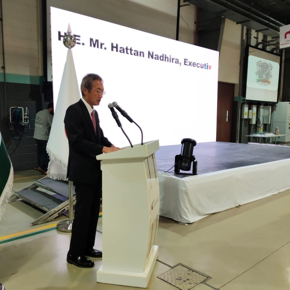 Speech by CG Yamamoto