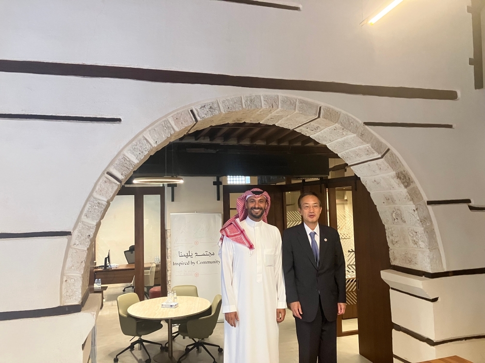CG Yamamoto and General Director Mr. Al-Issa